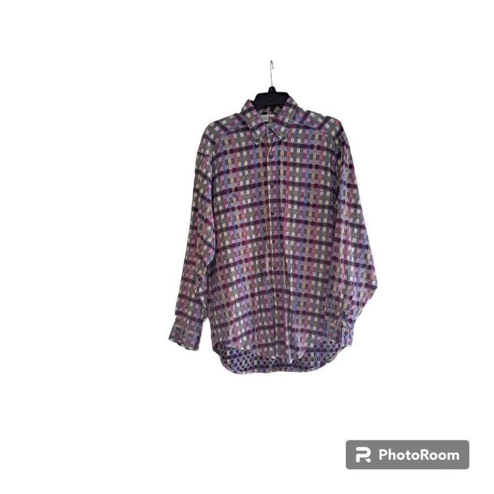 Territory Ahead Shirt, Men's large, multi-colored, unique
